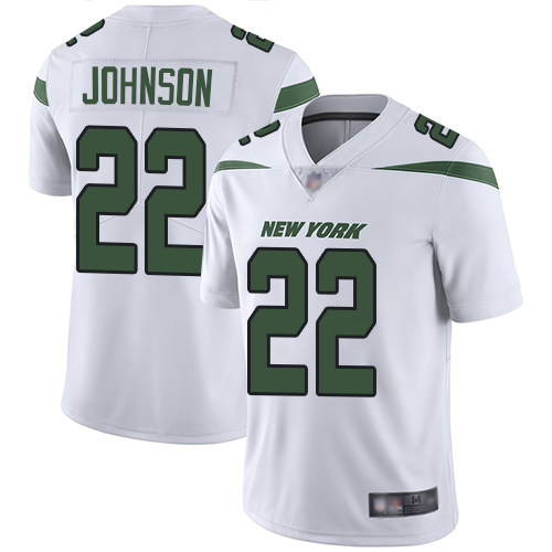 New York Jets Limited White Men Trumaine Johnson Road Jersey NFL Football #22 Vapor Untouchable